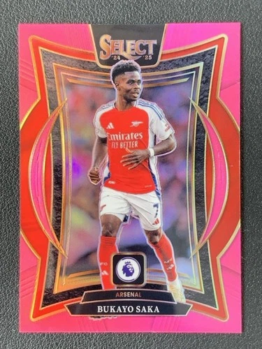 Bukayo Saka 2024 Panini Select Pink /99