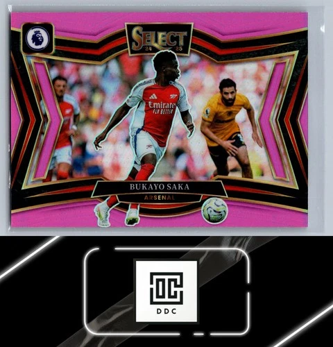 Bukayo Saka 2024 Panini Select Pink /99