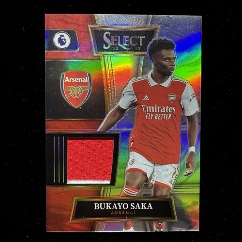 Bukayo Saka 2022 Panini Select Prizm