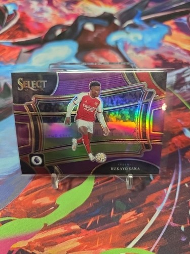 Bukayo Saka 2024 Panini Select Purple Prizm /149