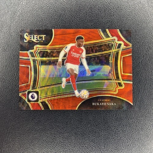 Bukayo Saka 2023 Panini Select Red Wave /149