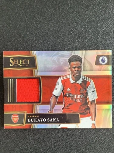 Bukayo Saka 2022 Panini Select Silver