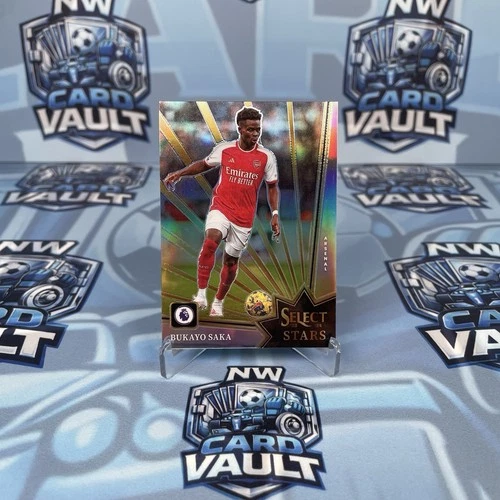 Bukayo Saka 2023 Panini Select Silver