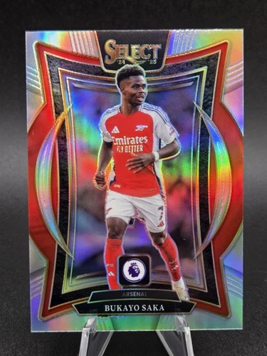 Bukayo Saka 2024 Panini Select Silver Refractor