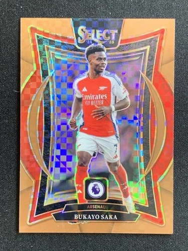 Bukayo Saka 2024 Panini Select Terraza Bronce Checker /125