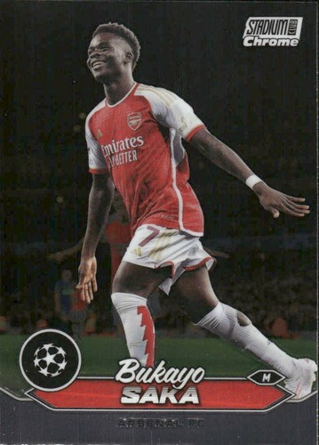 Bukayo Saka 2024 Panini Stadium Club Chrome