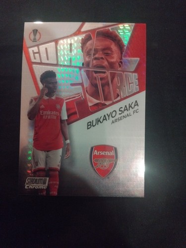 Bukayo Saka 2022 Topps Stadium Club Chrome /199