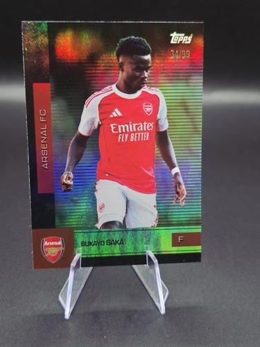 Bukayo Saka 2025 Topps Team Set /99