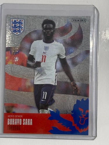 Bukayo Saka 2022 Panini The Best of England Gold /199