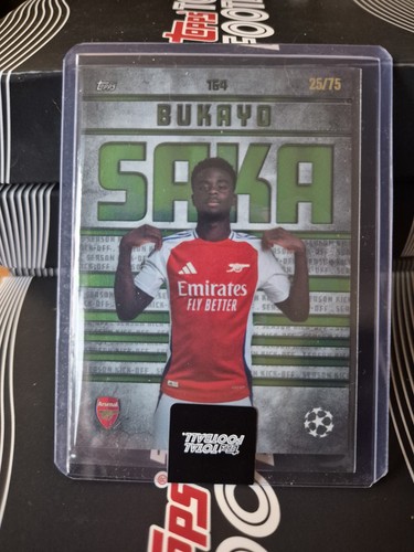 Bukayo Saka 2024 Topps Total Football /75