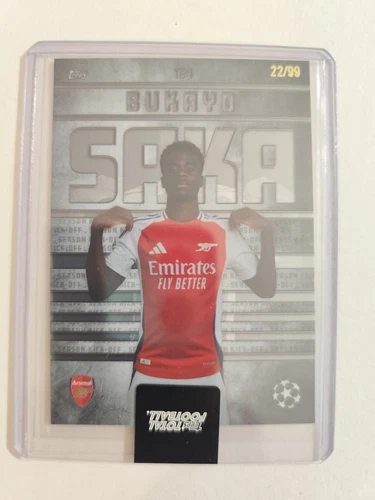 Bukayo Saka 2024 Topps Total Football /99