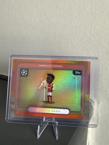 Bukayo Saka 2025 Panini UCC Flagship 16/25