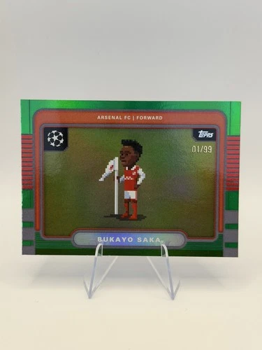 Bukayo Saka 2025 Topps UCC Flagship /99