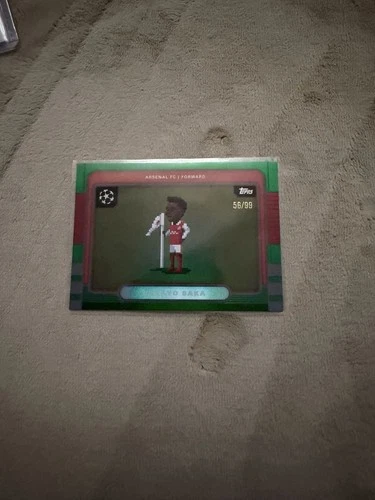 Bukayo Saka 2025 Topps UEFA Club Competitions /99