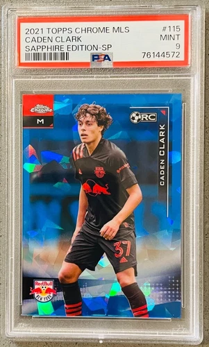 Caden Clark 2021 Topps Chrome Sapphire