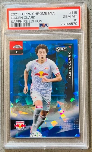 Caden Clark 2021 Topps Chrome Sapphire Edition