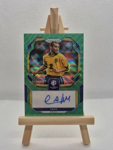 Cafu 2024 Panini Prizm Copa America Green Shimmer