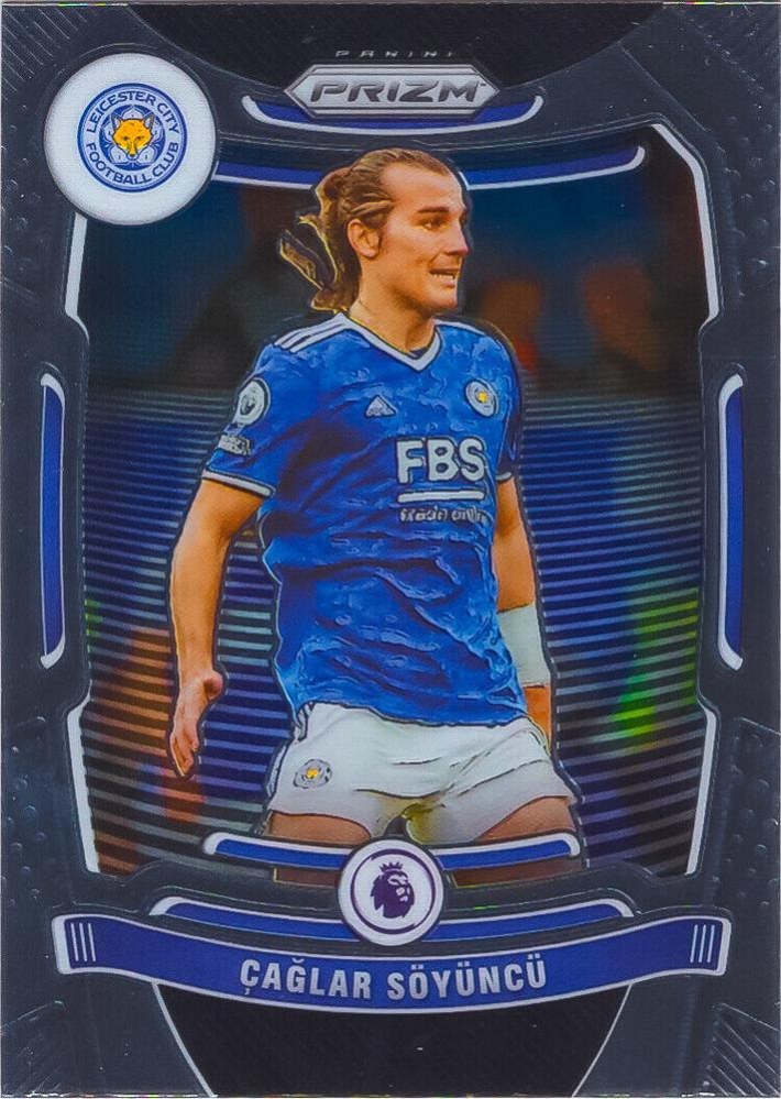 Caglar Soyuncu 2021 Panini Prizm Premier League 18