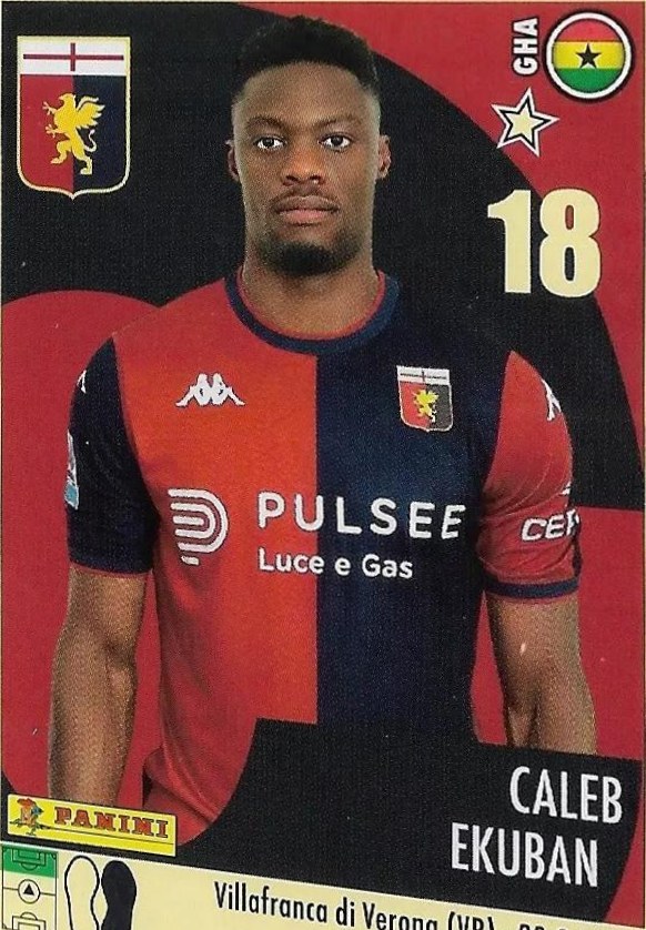 Caleb Ekuban 2024 Panini Calciatori Stickers