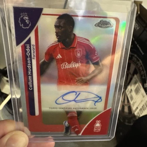Callum Hudson-Odoi 2026 Topps Chrome Chrome Refractor