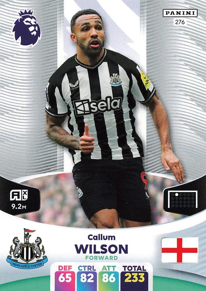 Callum Wilson 2024 Panini Adrenalyn XL Premier League