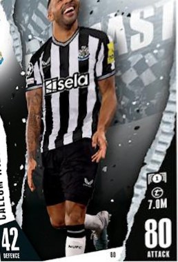 Callum Wilson 2023 Topps Match Attax UEFA Club Competitions