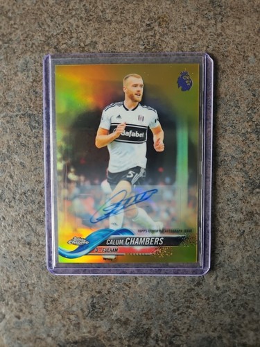 Calum Chambers 2019 Topps Chrome 18/50