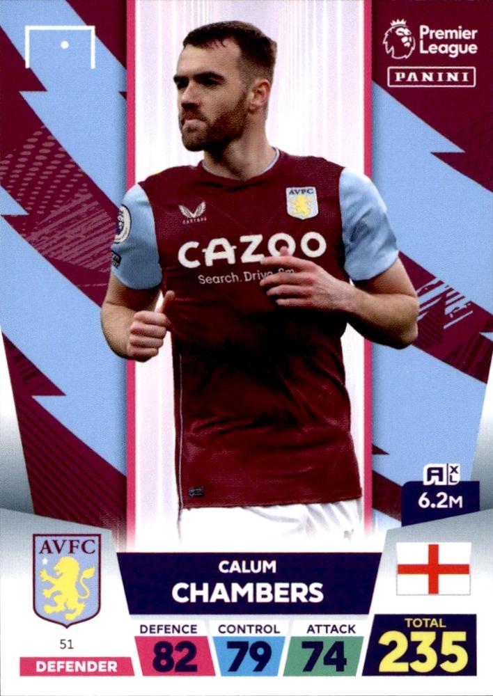 Calum Chambers 2023 Panini Adrenalyn XL Premier League