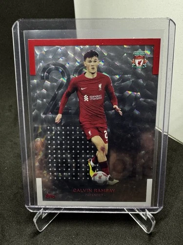 Calvin Ramsay 2022 Topps Merlin Chrome Cracked Ice