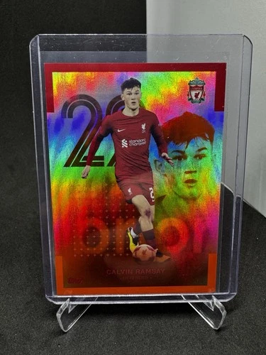 Calvin Ramsay 2022 Topps Teamset Liverpool /25
