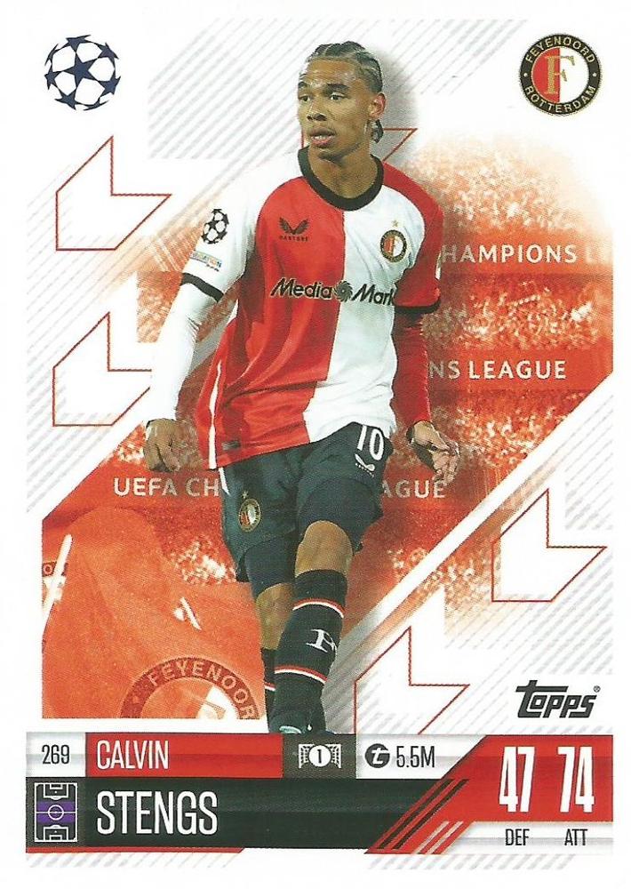 Calvin Stengs 2024 Topps Match Attax UEFA Club Competitions