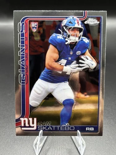 Cam Skattebo 2025 Topps Chrome