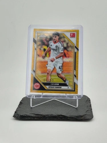 Can Uzun 2025 Topps Chrome Bundesliga Gold /50