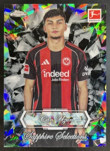 Can Uzun 2025 Topps Chrome Sapphire Black /10