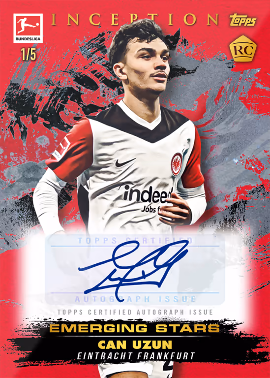 Can Uzun 2024 Topps Now Bundesliga English