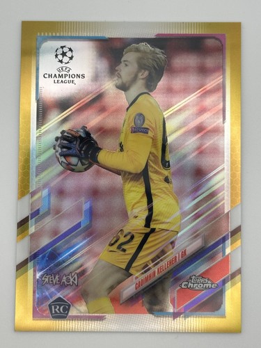 Caoimhin Kelleher 2021 Topps Chrome Gold /50