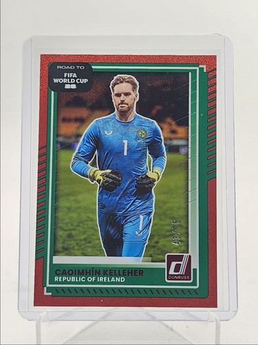 Caoimhin Kelleher 2025 Panini Donruss Copa Mundial FIFA Rojo /75