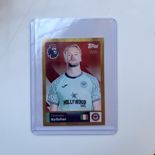 Caoimhin Kelleher 2026 Topps Premier League Gold /50