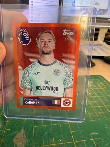 Caoimhin Kelleher 2026 Topps Premier League Orange /25