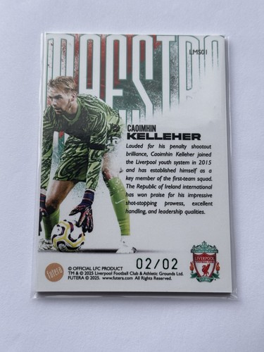 Caoimhín Kelleher 2023 Panini Futera Unique