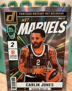 Carlik Jones 2024 Panini Donruss Euroleague Laser /149