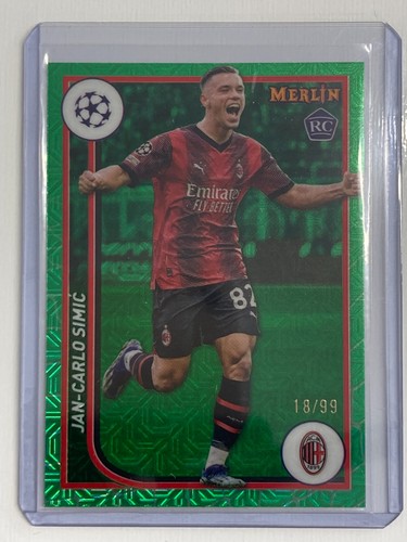 Carlo Simic 2024 Topps Merlin Chrome Parallel /99