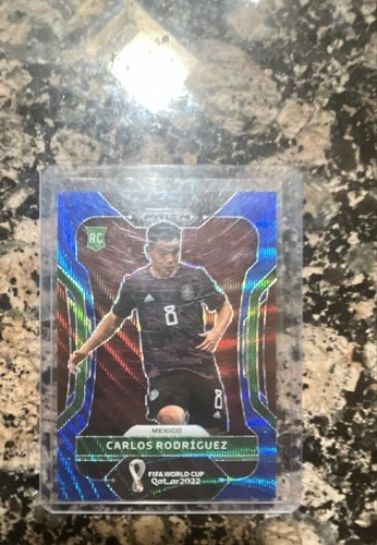 Carlos Rodriguez 2022 Panini Prizm World Cup Blue Wave