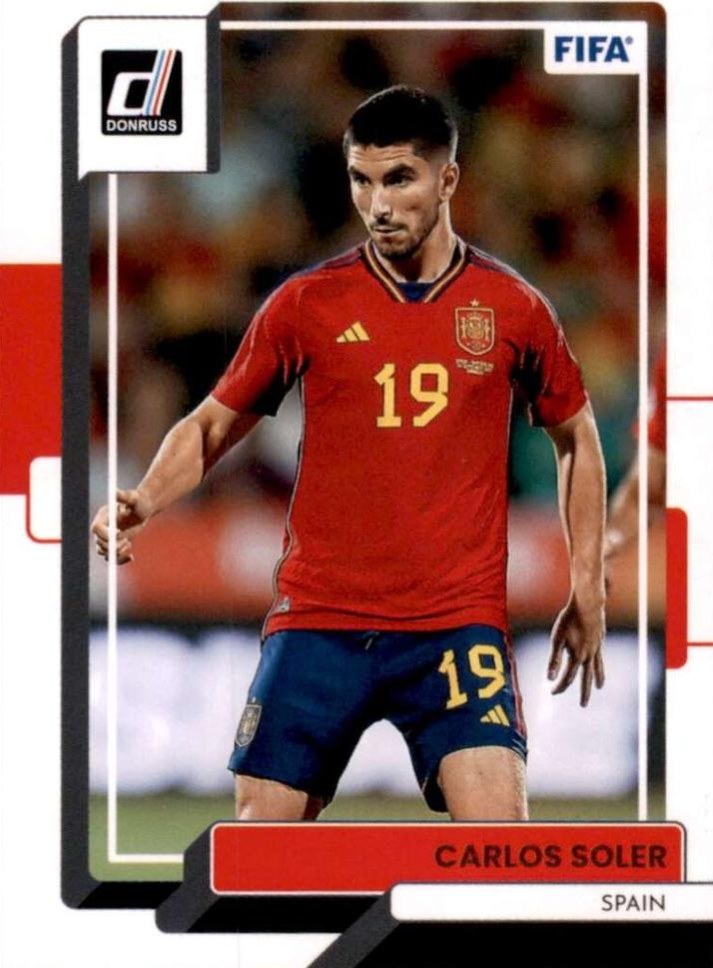 Carlos Soler 2022 Panini Donruss Soccer 114