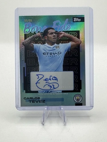 Carlos Tévez 2025 Topps Man City /99