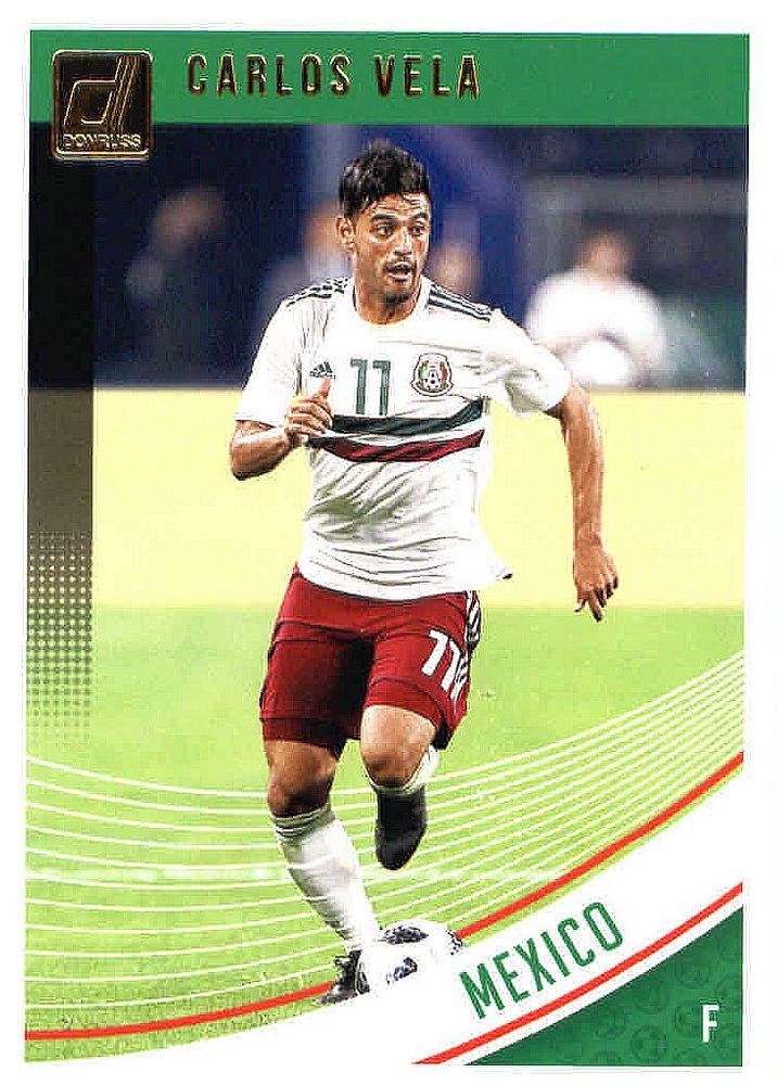 Carlos Vela 2018 Panini Donruss Soccer 148