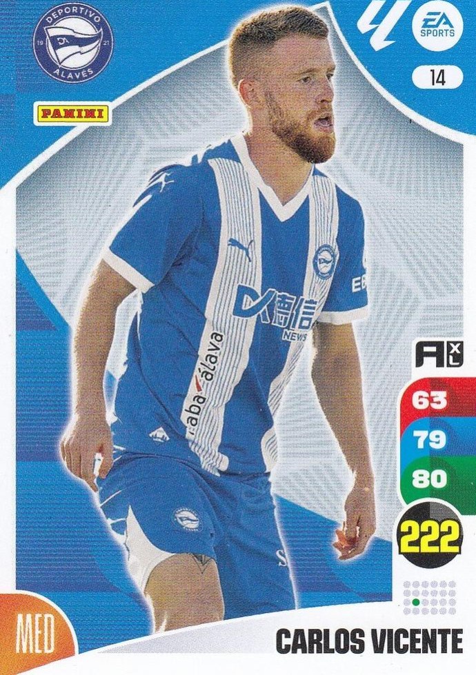 Carlos Vicente 2024 Panini Adrenalyn XL La Liga
