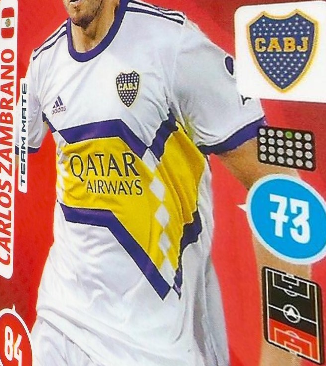 Carlos Zambrano 2021 Panini Adrenalyn XL FIFA 365