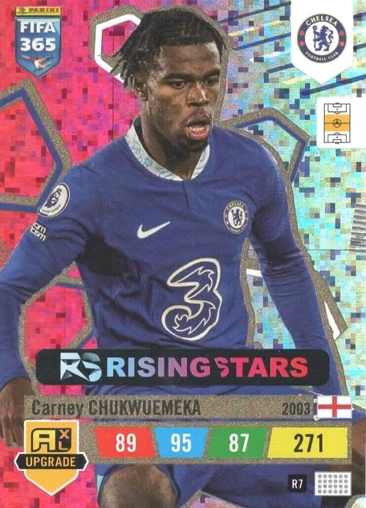 Carney Chukwuemeka 2023 Panini Adrenalyn XL FIFA 365 Upgrade