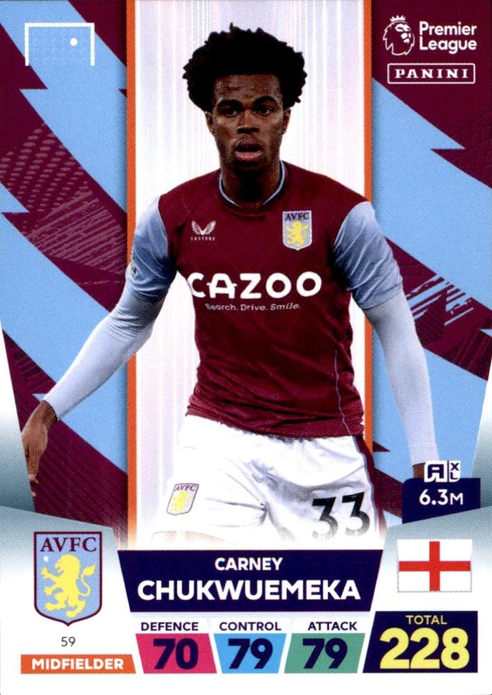 Carney Chukwuemeka 2023 Panini Adrenalyn XL Premier League